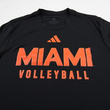 Miami Hurricanes adidas Long Sleeve Shirt Men's Multiple Sizes TOPS-181233