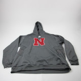 Nebraska Cornhuskers adidas Sweatshirt Men's Dark Gray Used XXL TOPS-183120