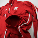 Nebraska Cornhuskers adidas Jacket Men's Red Used XXL TOPS-183125