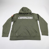 Los Angeles Chargers Nike NFL On Field Sweatshirt Men's Olive Used M TOPS-181249