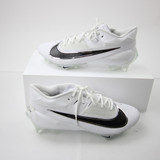 Nike Vapor Football Cleat Men's White Used Multiple Sizes CLEA-017616