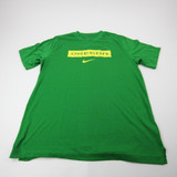Oregon Ducks Nike Dri-Fit Short Sleeve Shirt Men's Green Used Multiple Sizes TOPS-183242