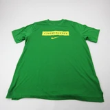 Oregon Ducks Nike Dri-Fit Short Sleeve Shirt Men's Green Used Multiple Sizes TOPS-183242