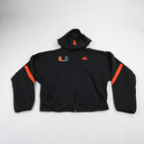 Miami Hurricanes adidas Jacket Women's Black New without Tags XS TOPS-183277