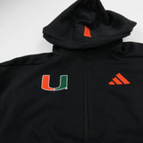 Miami Hurricanes adidas Jacket Women's Black New without Tags XS TOPS-183277