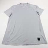 Nike Pro Dri-Fit Short Sleeve Shirt Men's Gray Used L TOPS-183414