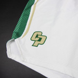 Cal Poly Mustangs adidas Practice Shorts Women's White Used Multiple Sizes SHOR-039605
