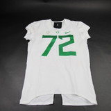 Oregon Ducks Nike Game Jersey - Football Men's White Used 44 JRSY-011777