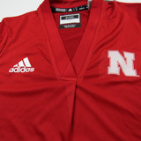 Nebraska Cornhuskers adidas Short Sleeve Shirt Women's Multiple Sizes TOPS-183268