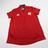 Nebraska Cornhuskers adidas Short Sleeve Shirt Women's Multiple Sizes TOPS-183268