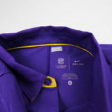 Minnesota Vikings Nike NFL On Field Polo Men's Purple Used L TOPS-183448