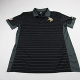 Minnesota Vikings Nike NFL On Field Polo Men's Black Used L TOPS-183464