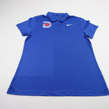 SMU Mustangs Nike Polo Women's Blue New without Tags L TOPS-183518