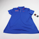 SMU Mustangs Nike Polo Women's Blue New with Tags L TOPS-183517