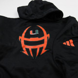 Miami Hurricanes adidas Sweatshirt Men's Black New without Tags M TOPS-183574