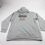Miami Hurricanes adidas Sweatshirt Men's Gray New without Tags XXL TOPS-183583