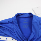 SMU Mustangs Nike Long Sleeve Shirt Women's Blue New with Tags XL TOPS-183603
