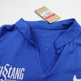 SMU Mustangs Nike Dress Women's Blue New with Tags L TOPS-183597