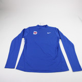 SMU Mustangs Nike Pro Long Sleeve Shirt Women's Blue New with Tags L TOPS-183598