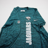 Jacksonville Jaguars Nike Dri-Fit Long Sleeve Shirt Men's Turquoise Used M TOPS-183781