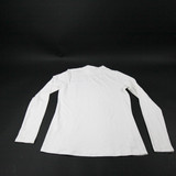 Nike Dri-Fit Long Sleeve Shirt Women's White Used L TOPS-183873