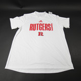 Rutgers Scarlet Knights adidas Short Sleeve Shirt Men's Multiple Sizes TOPS-183951