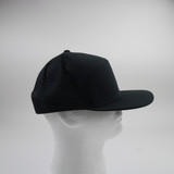 Atama Snap-Back Hat Unisex Black Used M HATS-017316