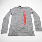 Ohio State Buckeyes Nike Nike Tee Long Sleeve Shirt Men's Gray New with Tags XS TOPS-184684