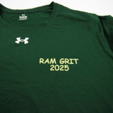 CSU Rams Under Armour Short Sleeve Shirt Men's Green Used Multiple Sizes TOPS-184401