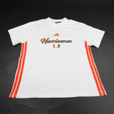 Miami Hurricanes adidas Short Sleeve Shirt Women's Multiple Sizes TOPS-184760
