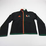 Miami Hurricanes adidas Jacket Women's Black New with Tags XS TOPS-185091