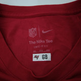Tampa Bay Buccaneers Nike NFL On Field Short Sleeve Shirt Men's Red Used 3XL TOPS-185356