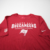 Tampa Bay Buccaneers Nike NFL On Field Short Sleeve Shirt Men's Red Used 3XL TOPS-185356