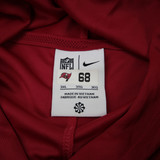Tampa Bay Buccaneers Nike NFL On Field Long Sleeve Shirt Men's Red Used 3XL TOPS-185358