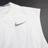 Nike Pro Combat Sleeveless Shirt Men's White New without Tags XXL TOPS-185441