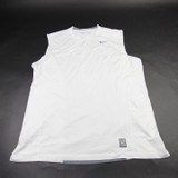Nike Pro Combat Sleeveless Shirt Men's White Used Multiple Sizes TOPS-185557