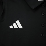 adidas Polo Women's Black New with Tags L TOPS-185711