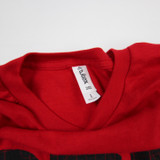 Chicago Bulls Tultex Short Sleeve Shirt Men's Red Used L TOPS-185868