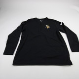 Minnesota Vikings Nike NFL On Field Pullover Men's Black Used L TOPS-186093