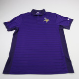 Minnesota Vikings Nike NFL On Field Polo Men's Purple Used M TOPS-186049