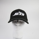 New York Jets New Era 39thirty Fitted Hat Men's Black Used ML HATS-017388