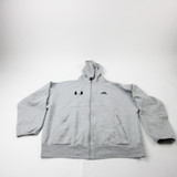 Miami Hurricanes adidas Jacket Men's Gray Used L TOPS-186338