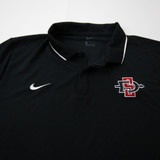 San Diego State Aztecs Nike Polo Men's Black New without Tags XL TOPS-186754