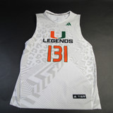 Miami Hurricanes adidas Game Jersey - Basketball Men's Multiple Sizes JRSY-010082