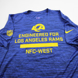 LA Rams Nike NFL On Field Dri-Fit Long Sleeve Shirt Men's Used Multiple Sizes TOPS-176874