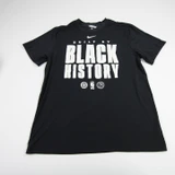 Nike NBA Authentics Dri-Fit Short Sleeve Shirt Men's Black Used Multiple Sizes TOPS-177056