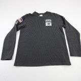 Carolina Panthers Nike Dri-Fit Long Sleeve Shirt Men's Gray Used M TOPS-185936