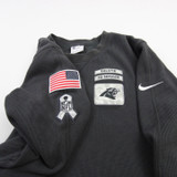 Carolina Panthers Nike Dri-Fit Long Sleeve Shirt Men's Gray Used M TOPS-185936