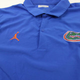 Florida Gators Air Jordan Dri-Fit Polo Men's Blue Used XXL TOPS-187980