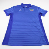 Florida Gators Air Jordan Dri-Fit Polo Men's Blue Used S TOPS-188104